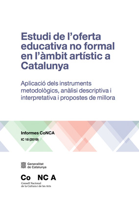 Estudi de l'oferta educativa no formal de l'àmbit artístic a Catalunya