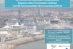 La Dra Vayá (AQR-Lab de la UB) presentará el estudio sobre el impacto económico de los cruceros realizado para el Puerto de Barcelona
