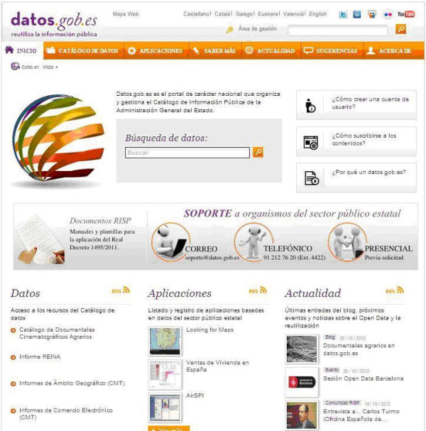 Presentació del portal Datos.gob.es
