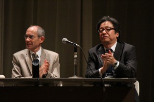 With Prof. Hirooki Yabe during the IOP Congress in Hiroshima