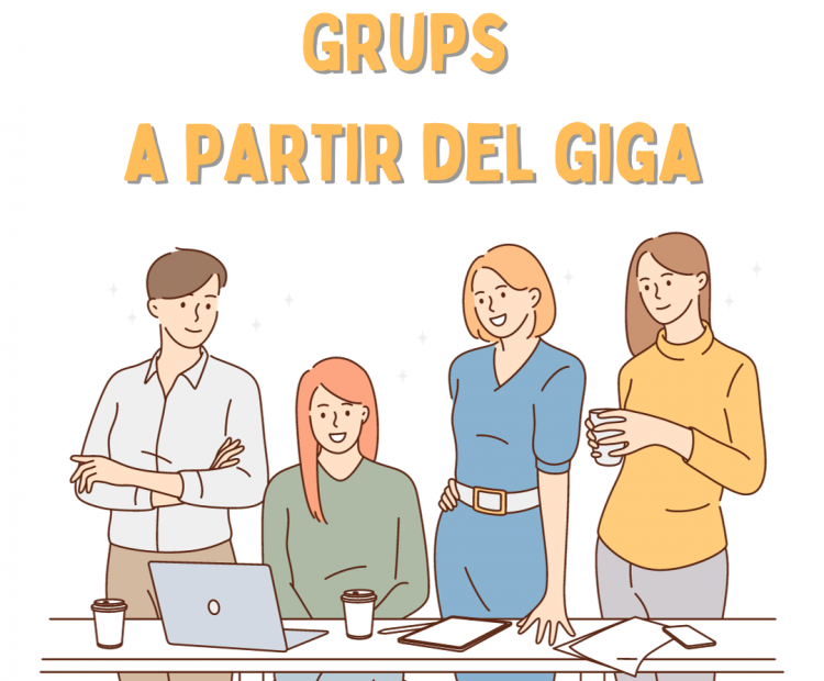 Com puc crear grups personalitzats a partir de grups GIGA de forma automàtica?
