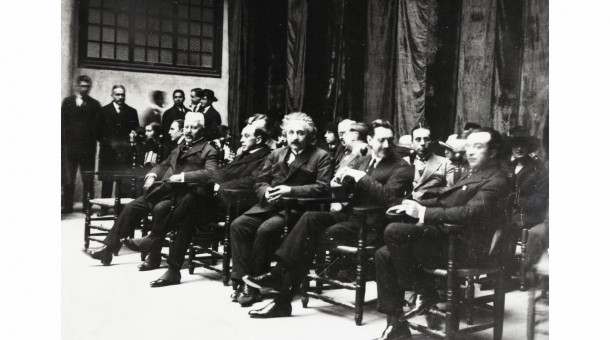 Einstein a l'Escola Industrial 