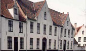 External aspect of the beguine building of Bruggen