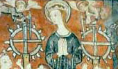 Ciclo de Catalina de Alejandría. Pinturas al fresco de Teresa Díez