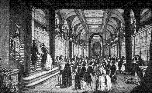 Cuadro de texto:    Figura 15: Grandes almacenes Saint-Joseph. La galería como lugar de encuentro burgués.  