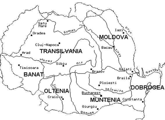 Romania (Regiuni)