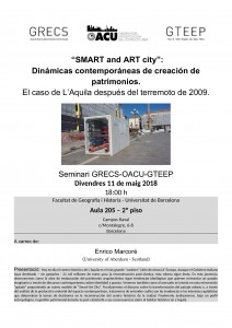 CARTEL Seminario Enrico Marcoré