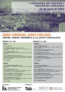 Cartel_I Jornades de Marges i Perifèries Urbanes_2021