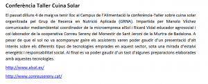 solar text