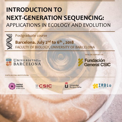 INTRODUCTION TO NEXT GENERATION SEQUENCING: APPLICATIONS IN ECOLOGY AND EVOLUTION