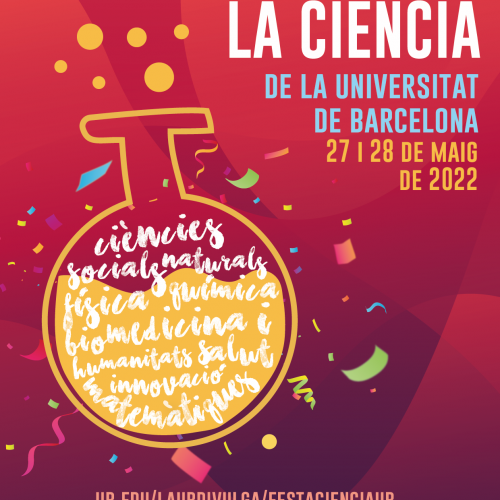 VIII Festa de la Ciència de la UB – 27 i 28 de maig del 2022
