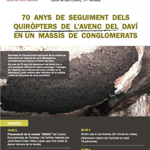 70 years of monitoring the chiropterans of the Daví chasm