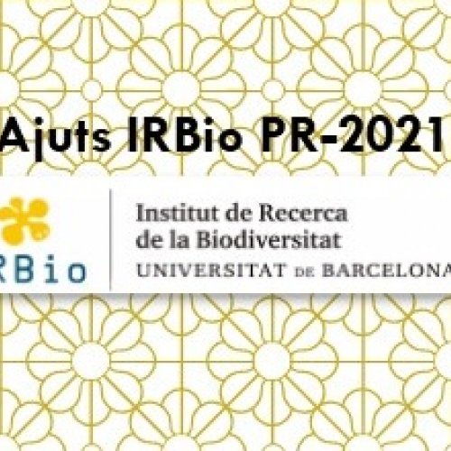 IRBio Grant PR-2021, IRBio-UB research promotion program.