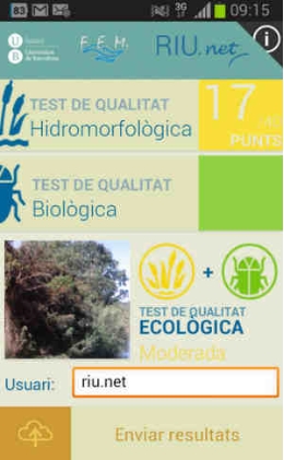 UB launches an app to assess rivers’ ecological status with citizens’ collaboration