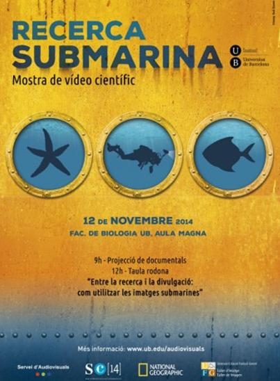 La recerca submarina, a la nova edició de la Mostra de Vídeo Científic