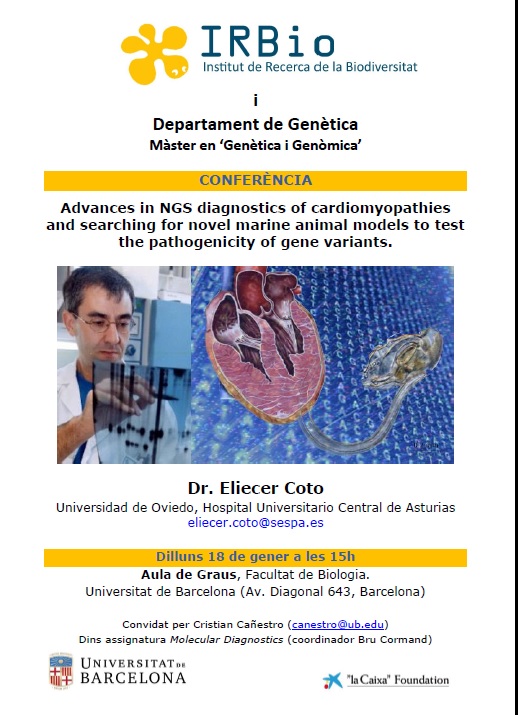Advances in NGS diagnostics of cardiomyopathies and searching for novel marine animal models to test