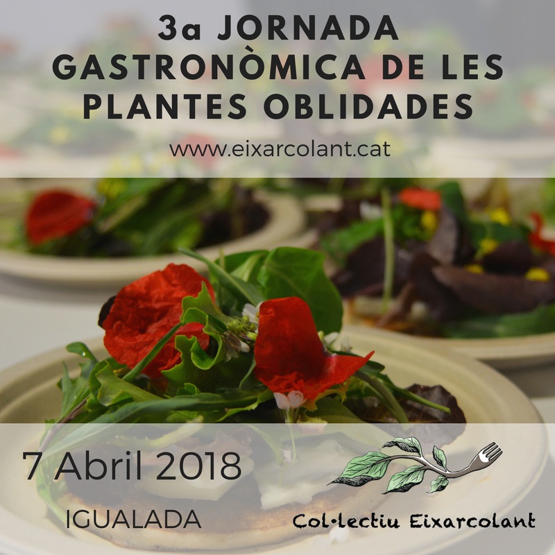 3a Jornada Gastronòmica de les Plantes Oblidades