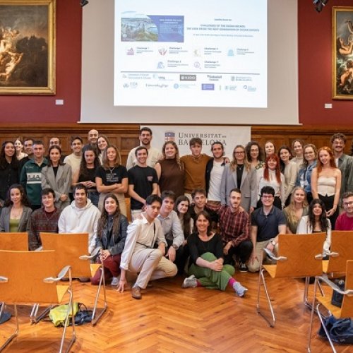 Scientific challenges for a healthy ocean from the university students’ perspective