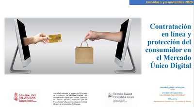 5 i 6/11/2020: “Contratación en línea y protección del consumidor en el Mercado Único Digital” (Congrés)