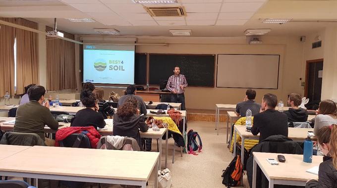 El alumnado del máster se desplaza a Murcia con el módulo de técnicas y protección de cultivos en agricultura ecológica