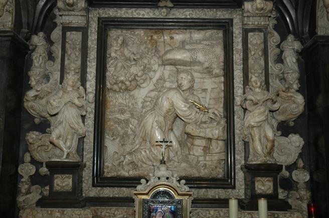 Retable a la cova de Sant Ignasi (Manresa)