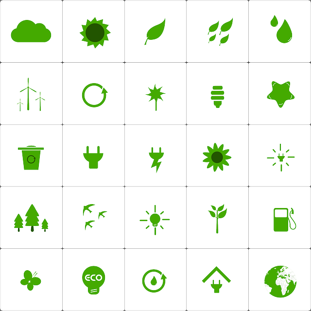 icones verdes
