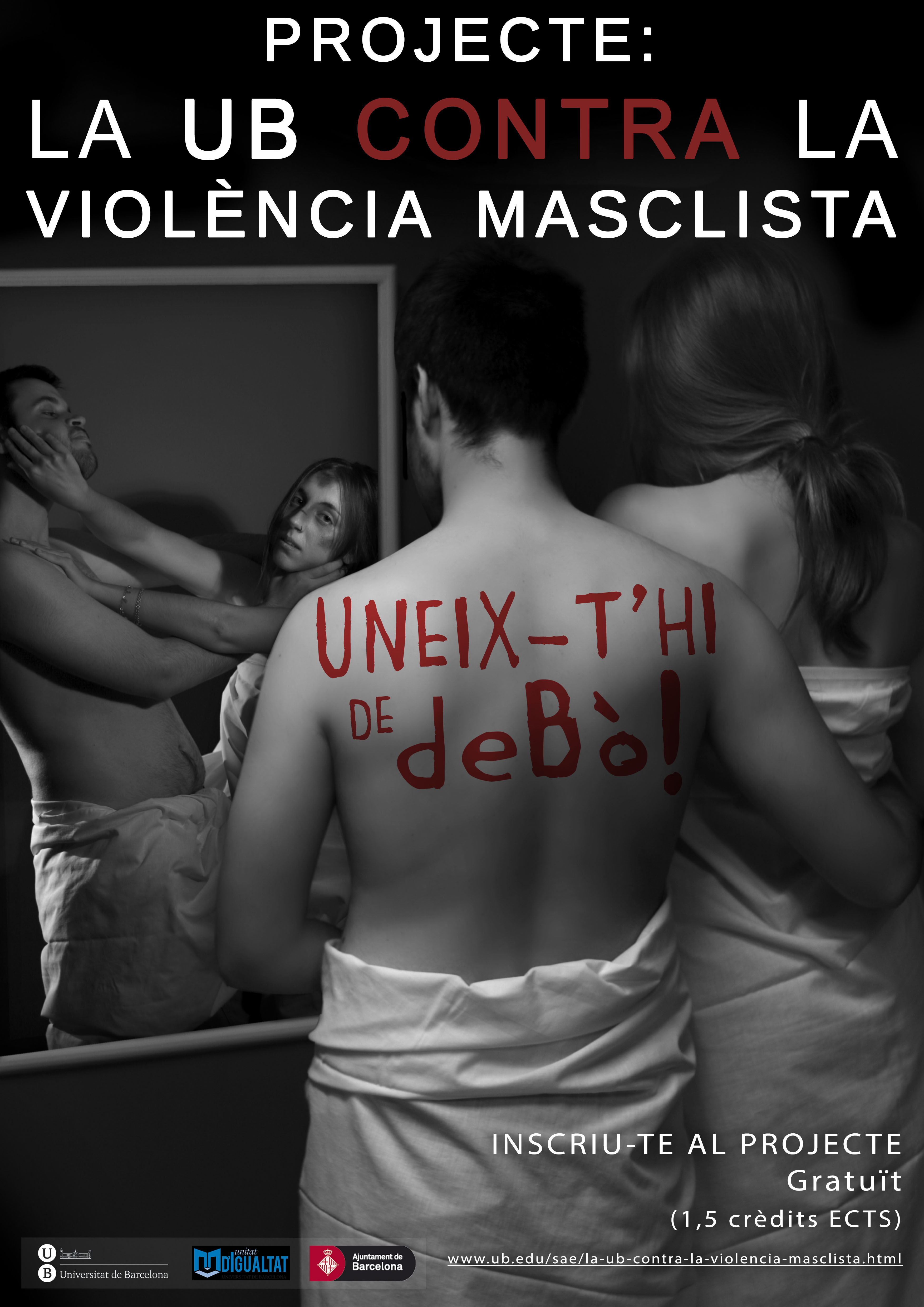Cartell projecte contra la violncia masclista