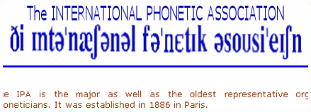 Fonts fonètiques i taules (IPA)