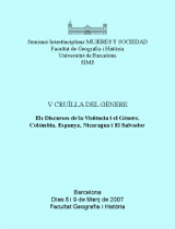 V cruïlla / Els discursos de la violència i el gènere