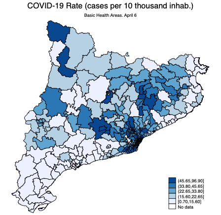 448px x 435px - The effect of meteorological conditions on the spread of COVID-19 in the  Catalan territory / AQR COVID-19