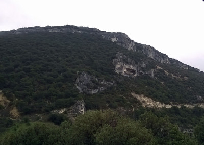 Baume Peinte cliff