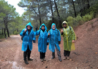 Group picture of the field work in March 2016. From left to right: Michael Rainsbury, Margarita Díaz-Andreu, Ramon Viñas and Tommaso Mattioli
