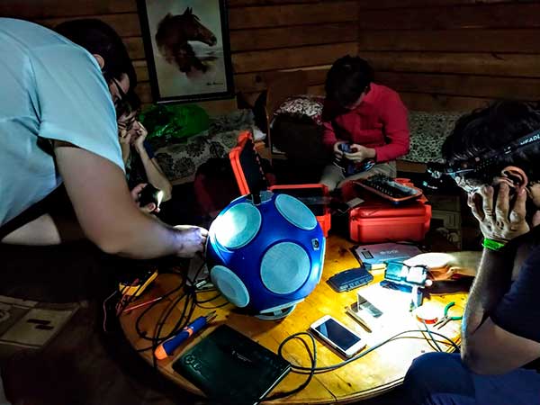 Figure 19. Troubleshooting in an ail, Altai Republic, August 2019