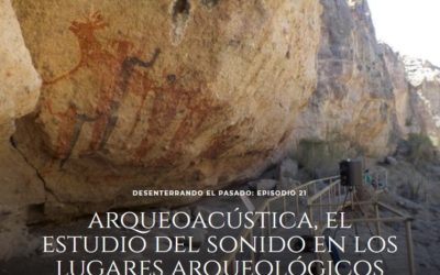 Margarita Díaz-Andreu and Neemias Santos da Rosa talk at Desenterrando el pasado. «Arqueoacústica, el estudio del sonido en los lugares arqueológicos».  National Geographic.