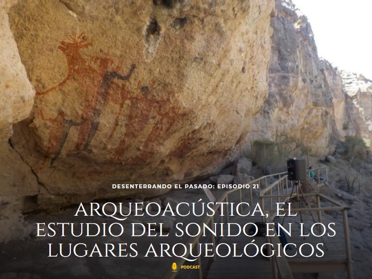 Margarita Díaz-Andreu and Neemias Santos da Rosa talk at Desenterrando el pasado. «Arqueoacústica, el estudio del sonido en los lugares arqueológicos».  National Geographic.