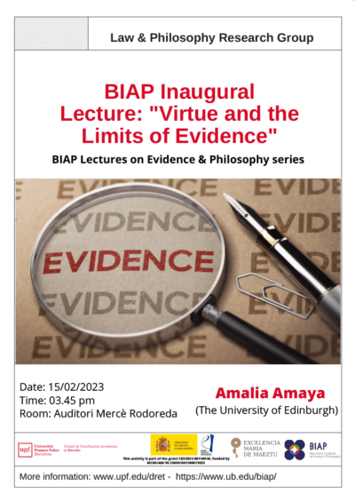 BIAP Lectures on Evidence & Philosophy