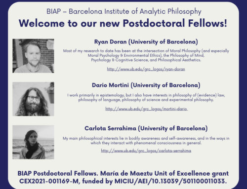 Welcome to our new Postdoctoral Fellows!