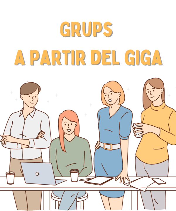 Com puc crear grups personalitzats a partir de grups GIGA de forma automàtica?