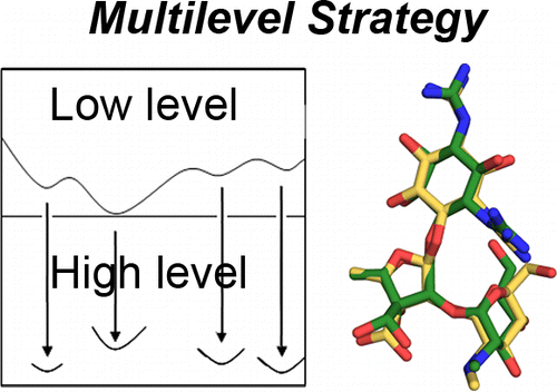 Assessing the Suitability of the Multilevel Strategy for the Conformational Analysis of Small Ligands