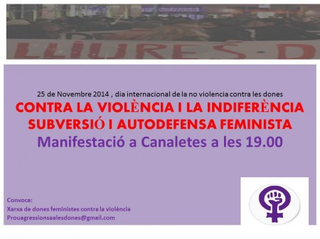 (Català) Dia internacional contra la Violència de Gènere: Curtmetratge “La última gota”