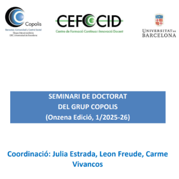 Seminari de Doctorat COPOLIS – 16 de desembre de 2025