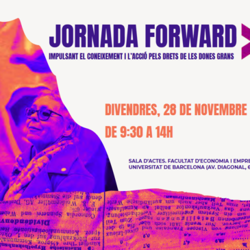 Anna Morero i Núria Vergés a la Jornada FORWARD