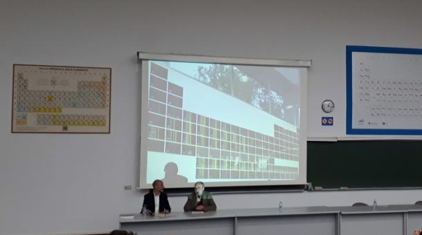Acte de presentació de l'Any Internacional de la Taula Periòdica a la Facultat de Química (14 de maig de 2019)