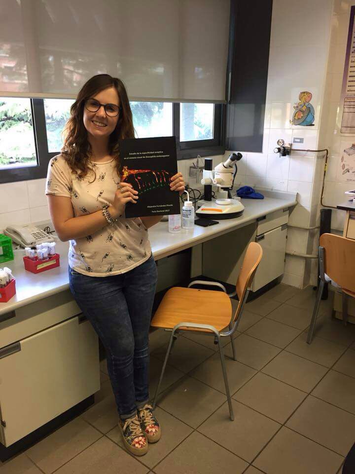 Alejandra’s thesis is ready….