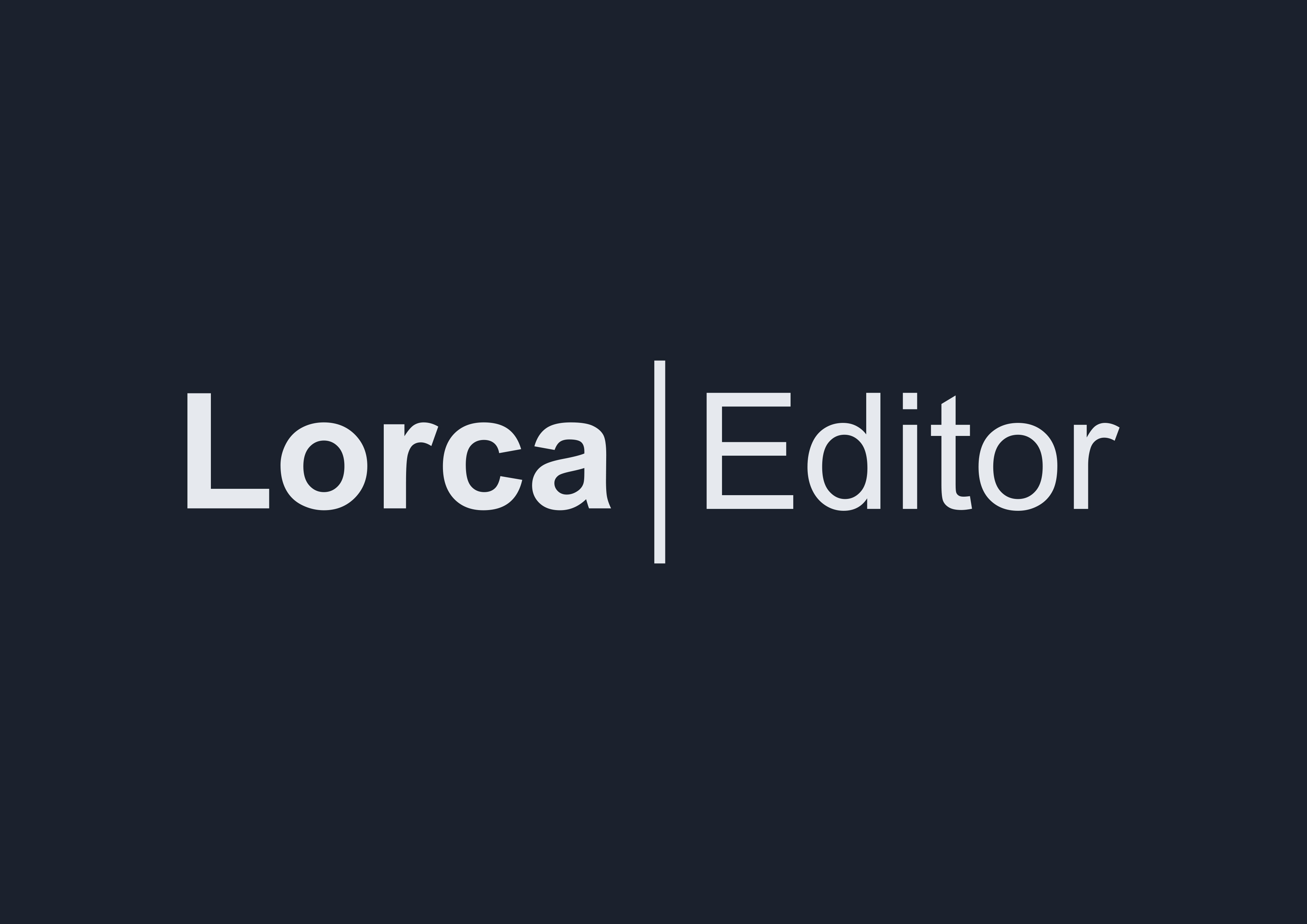 Lorca Editor