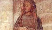 Virgen de la expectación o de la O. Escultura, siglos XIII-XIV