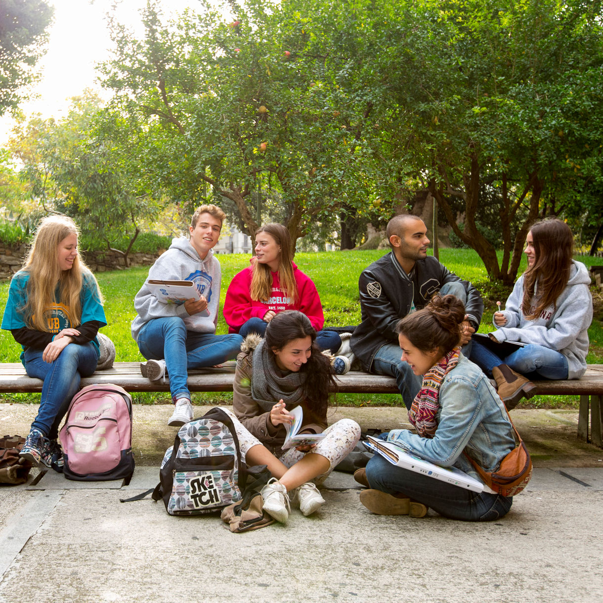 Estudiants de la UB