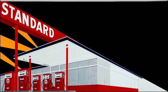 Standard Station, Amarillo, Texas, 1963