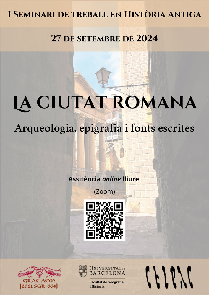 La ciutat romana Arqueologia, epigrafia i fonts escrites