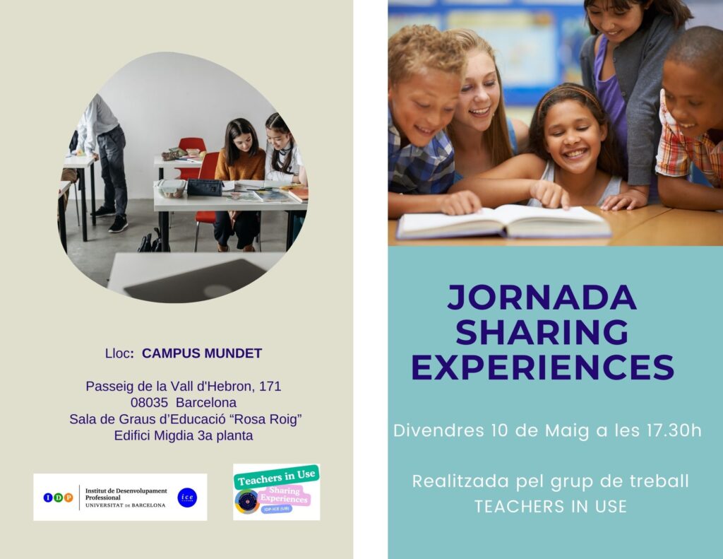 10 anys del grup de treball TEACHERS IN USE